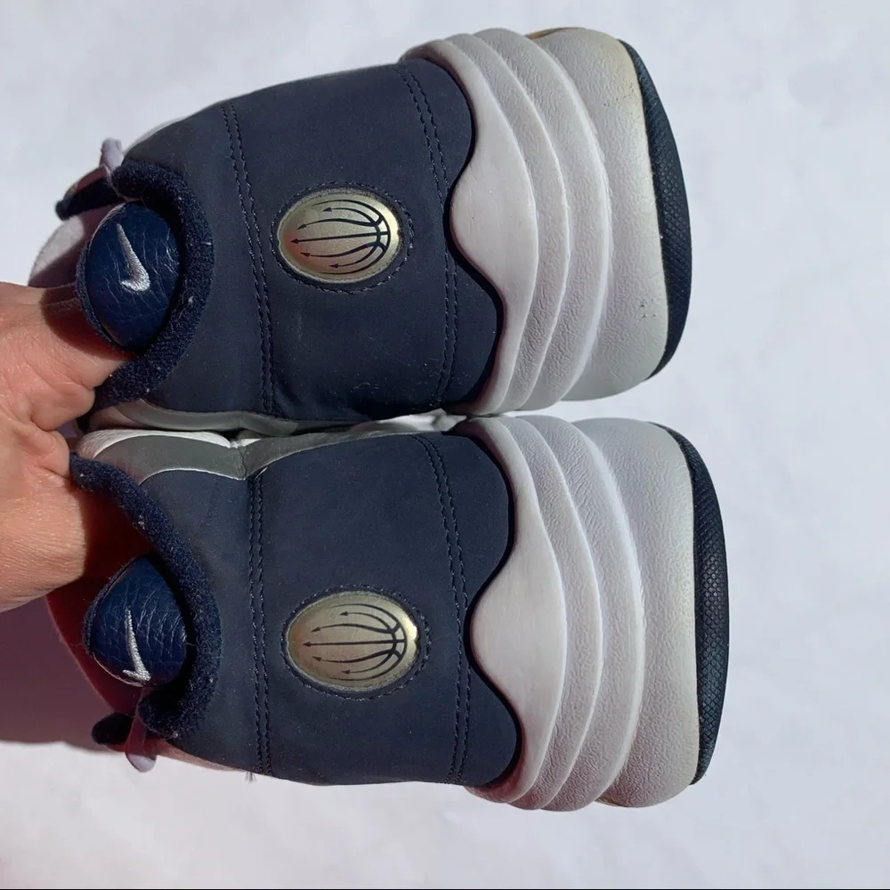 Nike Vintage 90s Nike Air Uptempo sneakers navy and white size 13 men